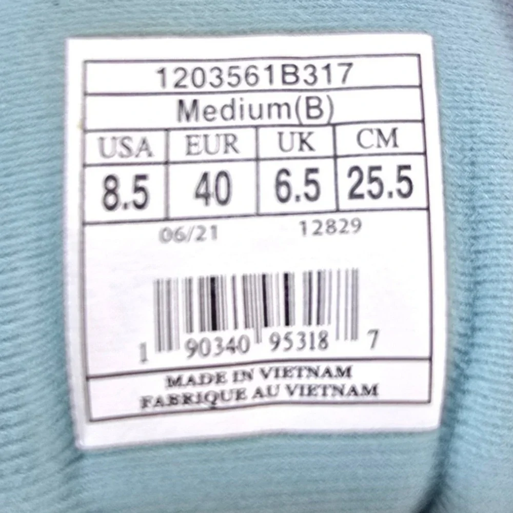 Brooks Ghost 14 Running Shoes Womens 8.5 Aqua Glass/Navy Mesh Neutral Classic - Picture 9 of 13
